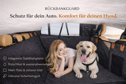 RückbankGuard – Auto-Schutzmatte für Hunde