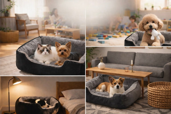 KuschelNest Komfort Katzenbett Weich Sicher Gemütlich