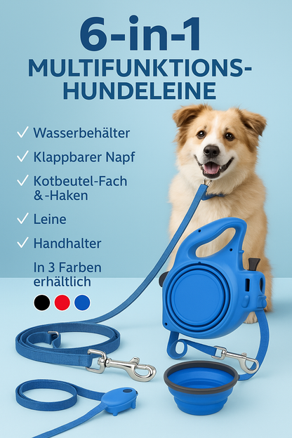 Die 6in1 Multifunktions-Hundeleine