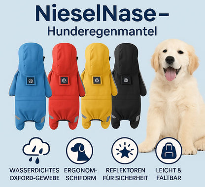 NieselNase-Hunderegenmantel-