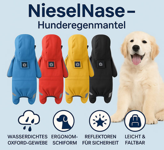 NieselNase-Hunderegenmantel-