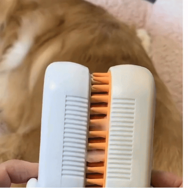 Dampf-Pflegebürste Für Hunde & Katzen