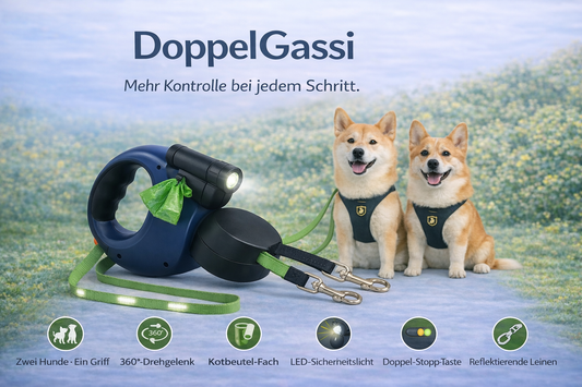 DoppelGassi - Hundeführerleine